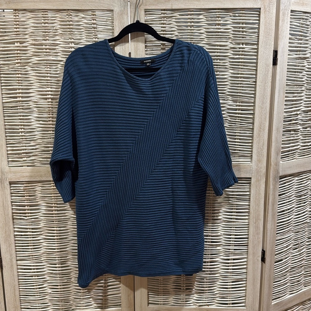 Dark blue sweater